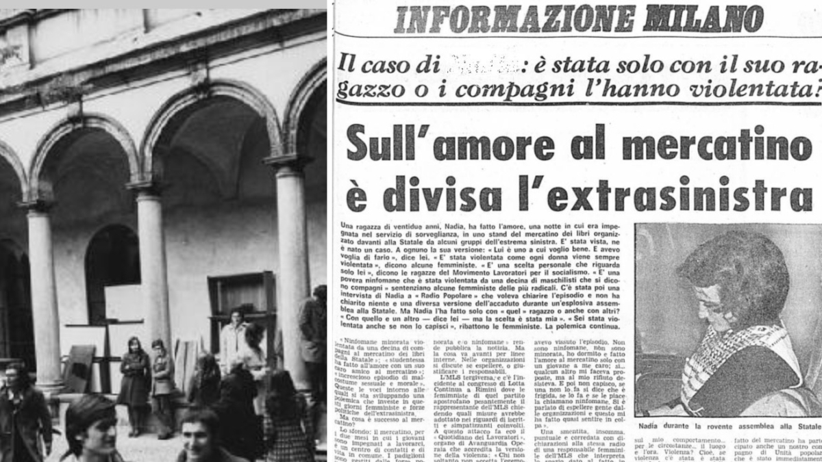 Milano, Elena e quella notte d'amore alla Statale. Quando le femministe (e la sinistra extraparlamentare) la processarono nell'aula magna