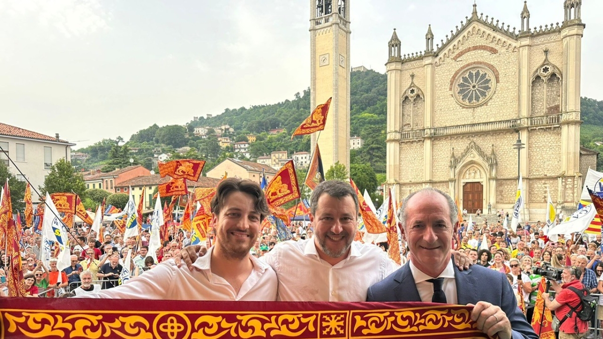 Veneto, Salvini: «Dopo Zaia, tocca a Stefani». L'enfant prodige della Lega, primo della classe a scuola e in politica