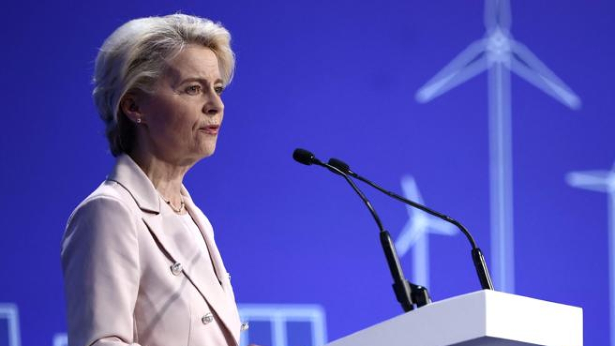 von der leyen l europa difender224 ogni centimetro del suo territorio costruiremo un muro di droni con kiev sanzioni contro israele160