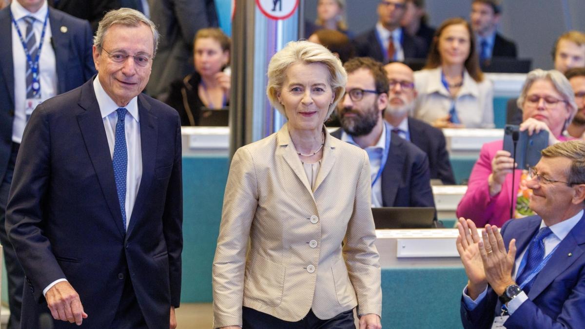 Mario Draghi scuote l
