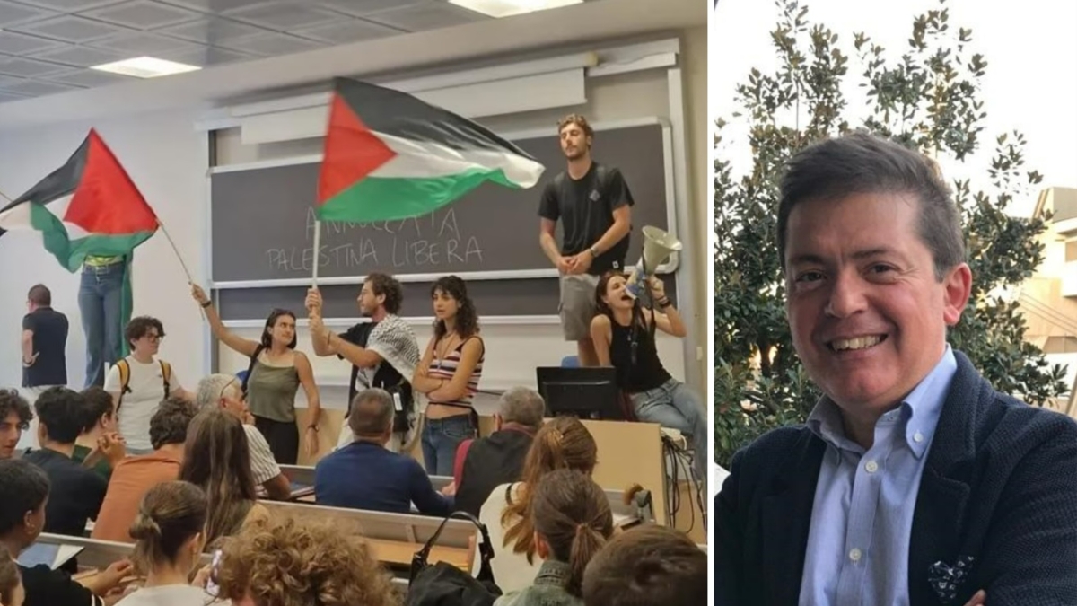 A Pisa la «scorta» dei colleghi al prof aggredito dagli studenti pro Pal: «Un attacco a tutta l'università»