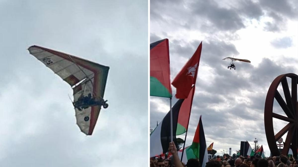 Il caso del deltaplano a Calenzano, il pilota: «Pro Hamas? Non capisco come si possa fare un collegamento del genere se non in malafede»