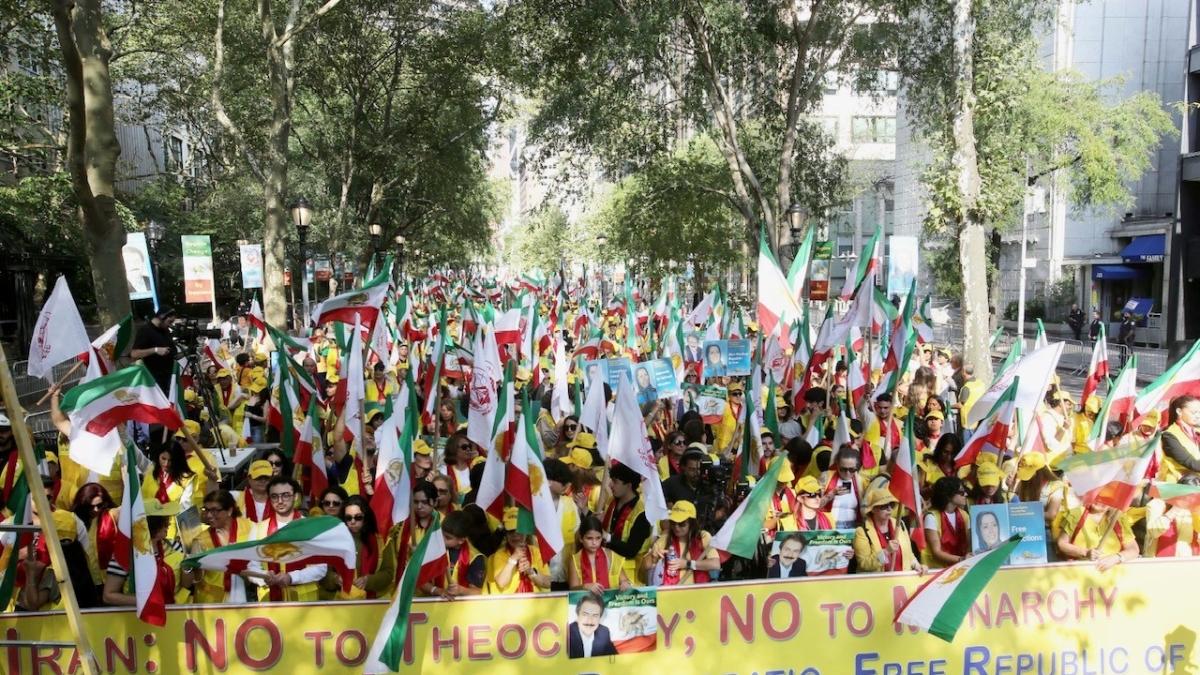 Da Roma a New York la protesta internazionale degli iraniani contro il regime