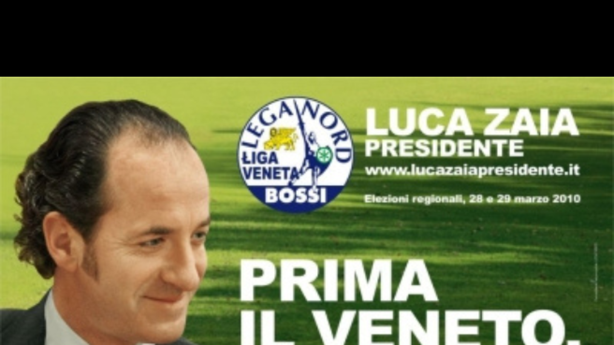Zaia e le Regionali in Veneto, 15 anni di manifesti elettorali: la scelta degli slogan, sempre poche parole a caratteri cubitali