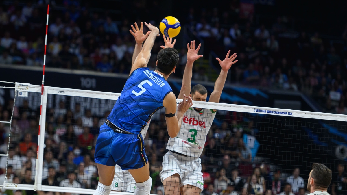 Italia Bulgaria, finale del Mondiale di volley: strappo azzurro nel 1° set Diretta 23 20