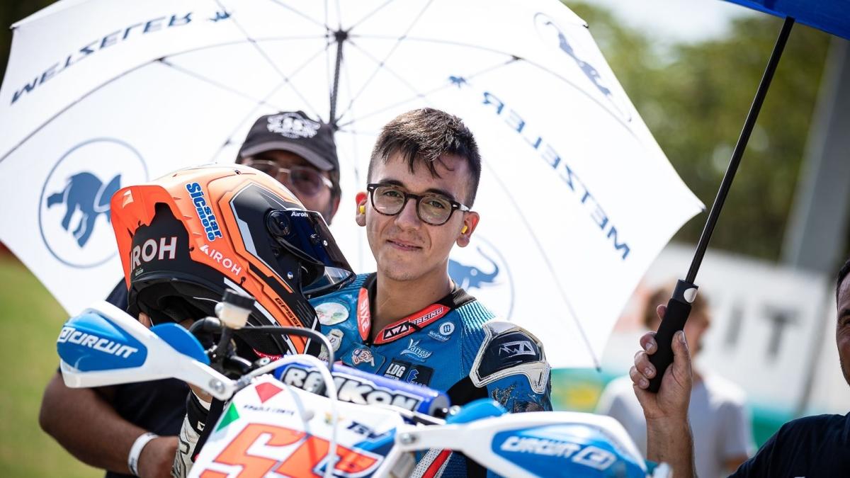Paolo Conte, grave incidente al Mugello per il campione casertano di motociclismo
