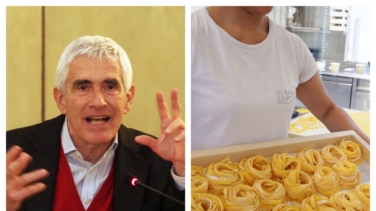 Casini porta le tagliatelle alla buvette del Senato: «Lì si mangia benino e promuovo un simbolo di Bologna, la città più bella d'Italia»