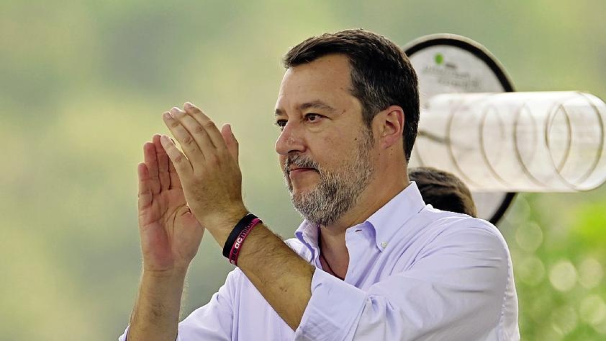 Salvini: «Il centrodestra unito vince. Fermeremo l’onda rossa di odio. Manifestazioni? Chiederemo una cauzione personale a chi le organizza»