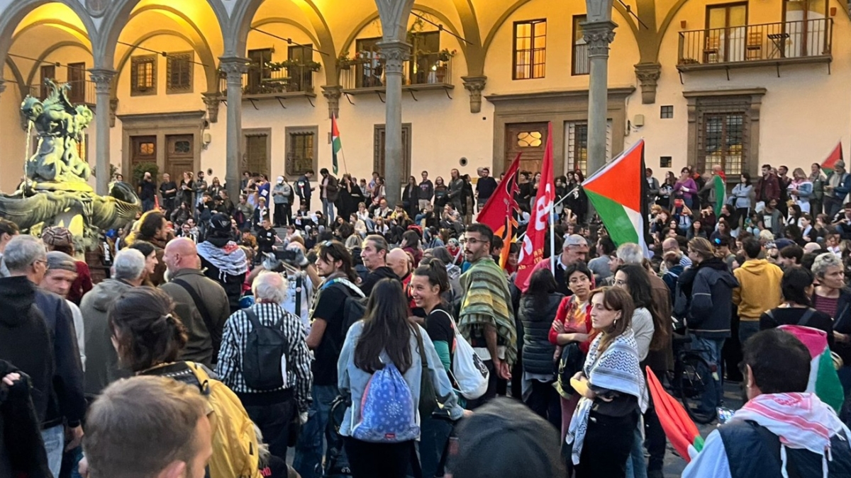 Nuova Flotilla bloccata, la Toscana torna in piazza: presidi a Firenze, Prato, Siena, Pisa e Livorno