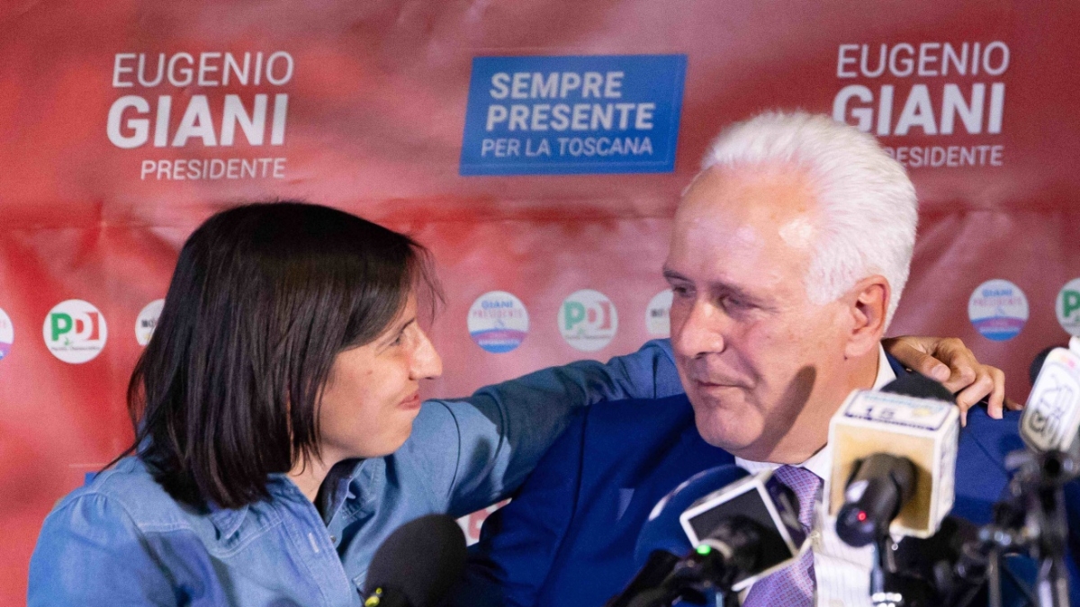 Elezioni regionali in Toscana 2025 | La Toscana resta al centrosinistra, Eugenio Giani fa il bis: «Il campo largo è vincente», Tomasi ko