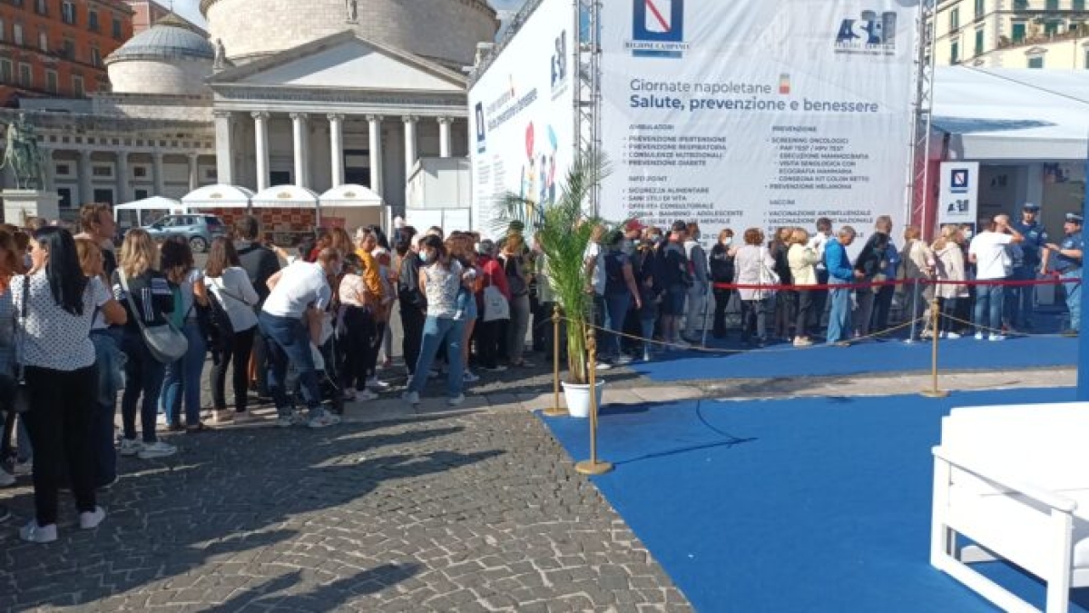 Giornate della salute al Plebiscito: visite gratuite, test e screening