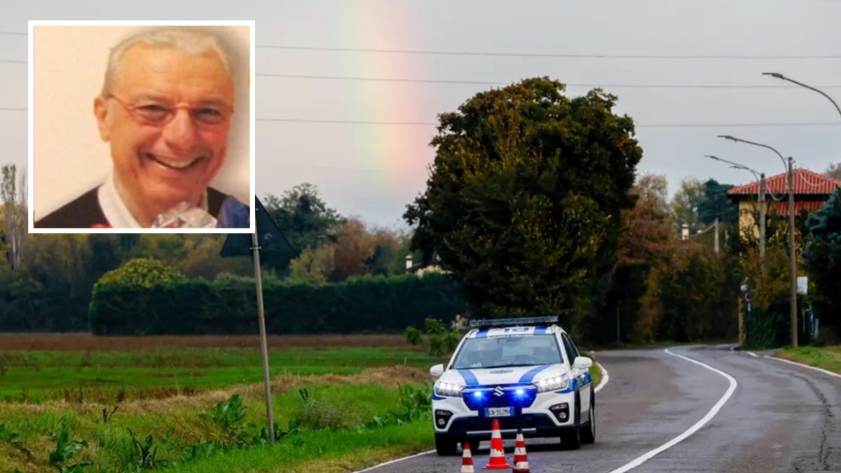 Falciato in bici da un