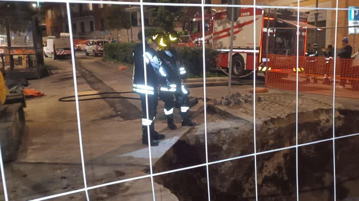 Roma, perdita di gas in un cantiere tra viale Gorizia e via San Marino: vigili del fuoco sul posto