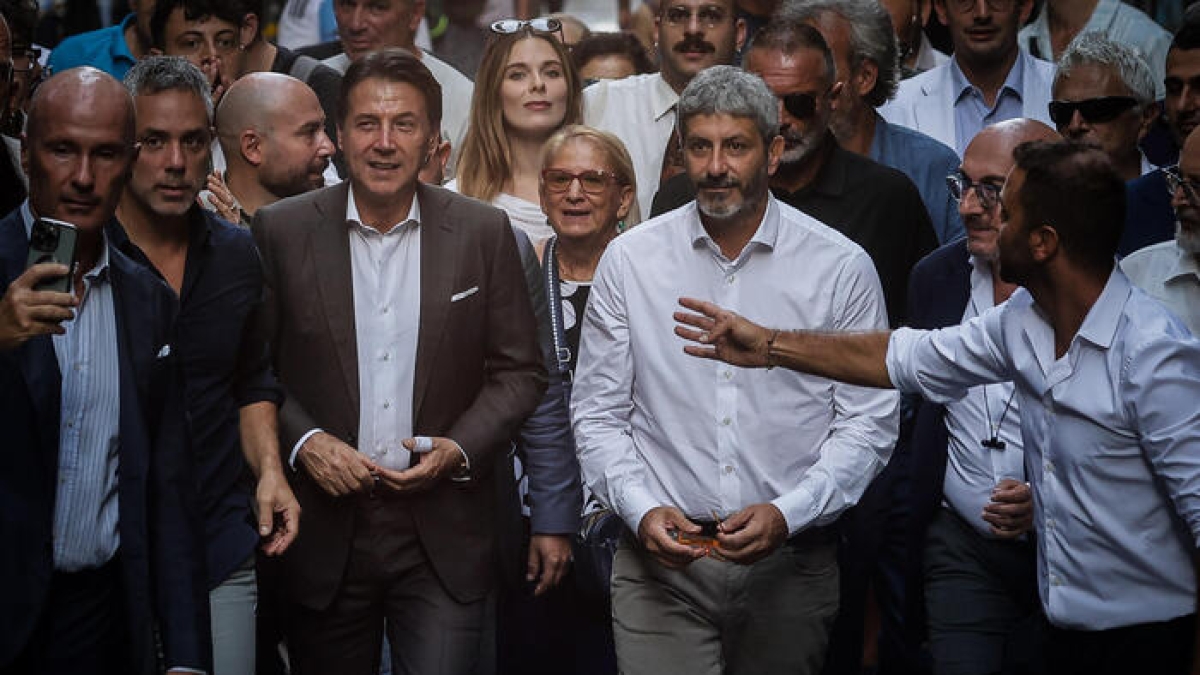 Regionali Campania, Conte (M5s): «Modello Caivano? FdI assente alle Comunali»