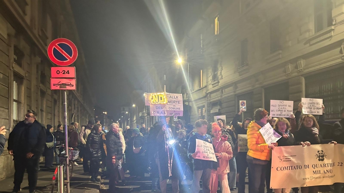 Milano, sospeso lo sfratto al Cral di via Bezzecca fino a gennaio: «Tiriamo un sospiro di sollievo»