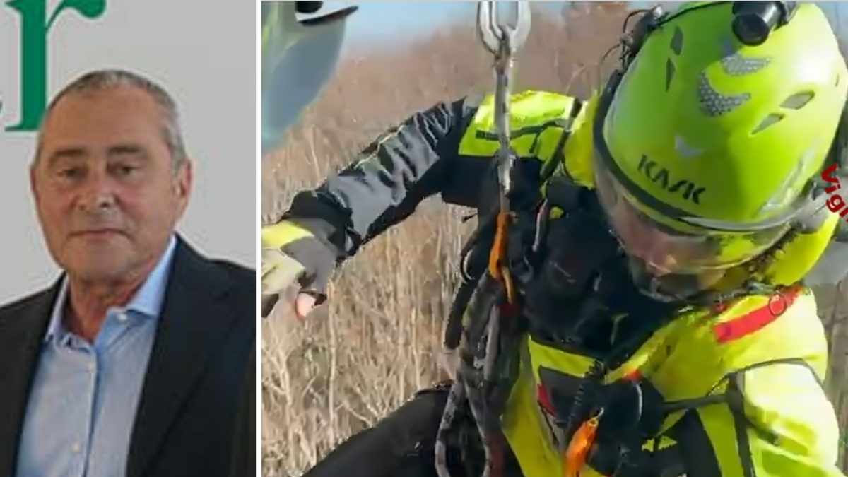 Ritrovato l'elicottero precipitato tra Toscana e Marche. Dispersi l'orafo Mario Paglicci e l'imprenditore Fulvio Casini