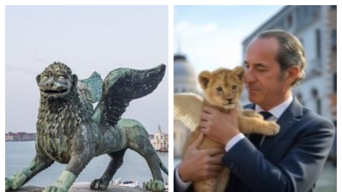 Leone Alato, da Napoleone all’AI di Zaia: la sua forza politica tra identità e slogan di partito