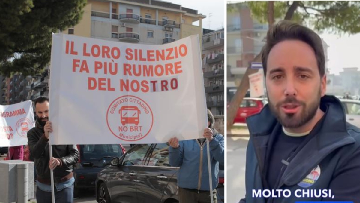 Bari, commercianti e cittadini protestano contro il Brt. Cacciato il leghista Romito (contrario al progetto): «I soliti comunisti antidemocratici»