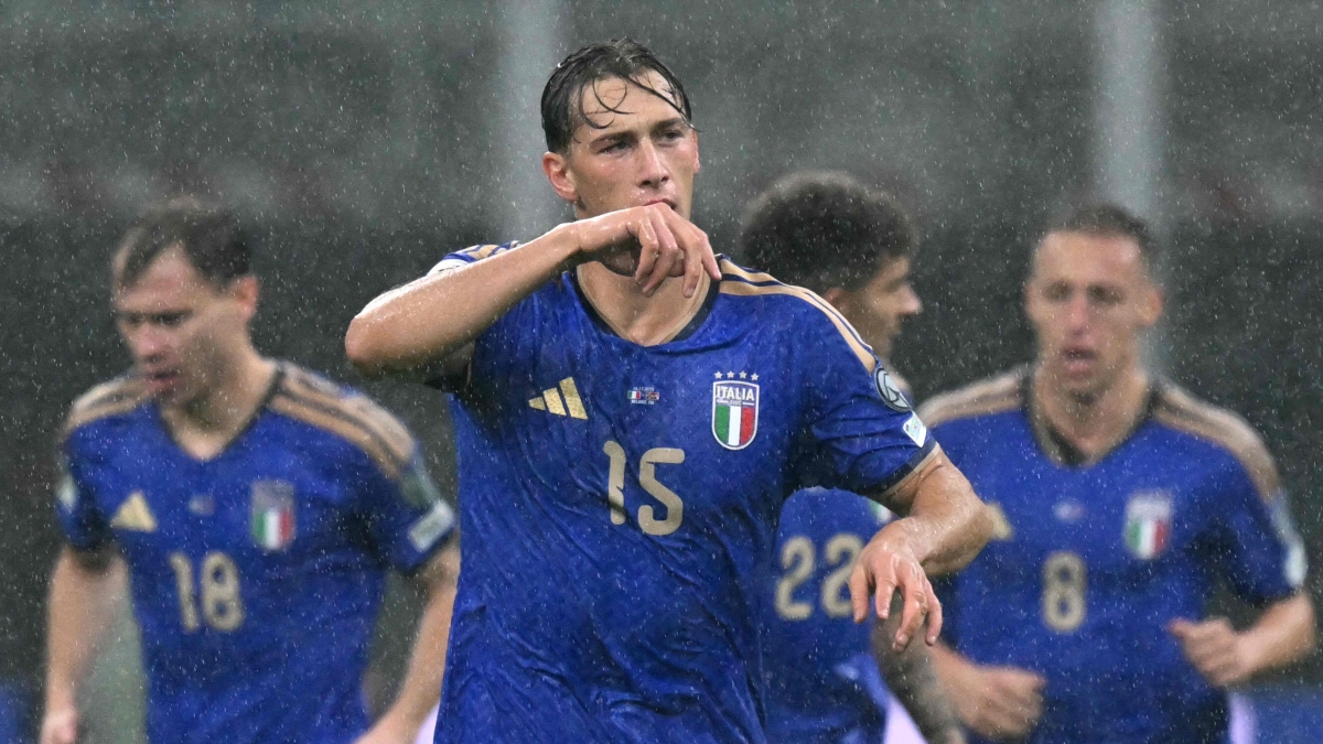 Italia Norvegia: la sblocca Pio Esposito, azzurri avanti sotto il diluvio Diretta 1 0