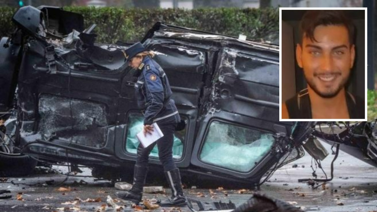 incidente a milano 20enne scagionato grazie a un video era un soccorritore perch233160il fuoristrada 232 finito in pezzi e l utilitaria no
