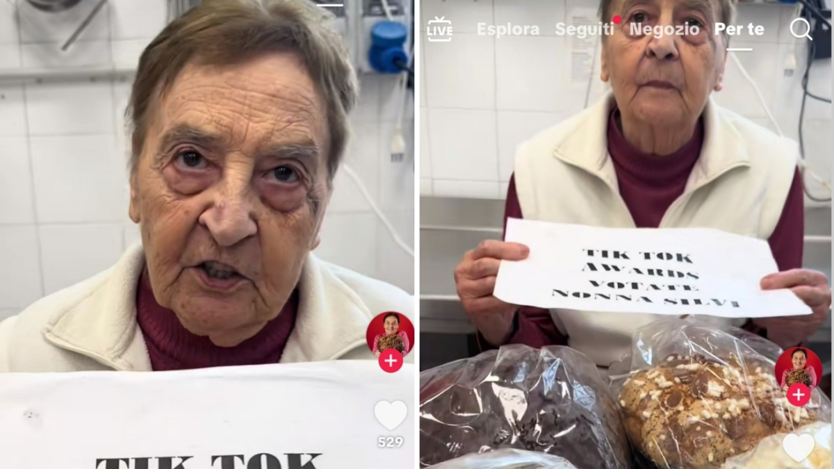 TikTok Awards 2025, tra i candidati c'è anche Nonna Silvi: «Ringrazio chi mi vota»