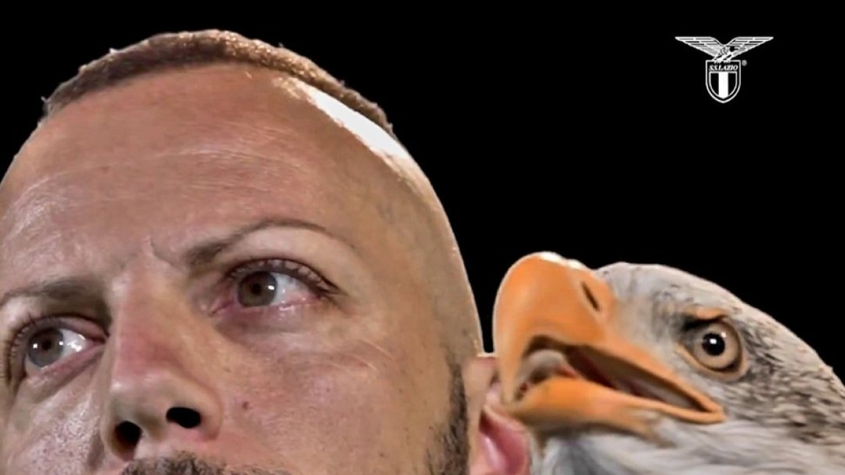 Lazio, all'Olimpico le prime prove del falconiere Garruto con la nuova aquila. Toto-nome: Flaminia supera su Olympia