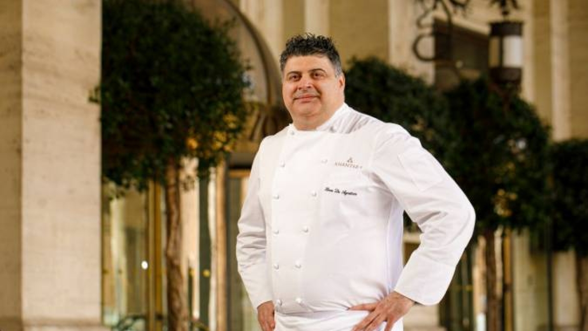 Heros De Agostinis, chef dell'Ineo con la stella (Michelin) che illumina l'Esquilino