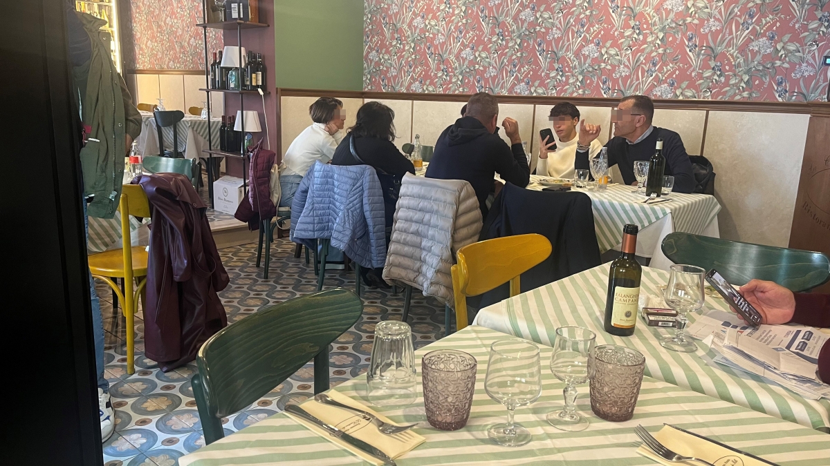 I Mille in mezzo al guado, pranzo a luci e ombre alla Stazione