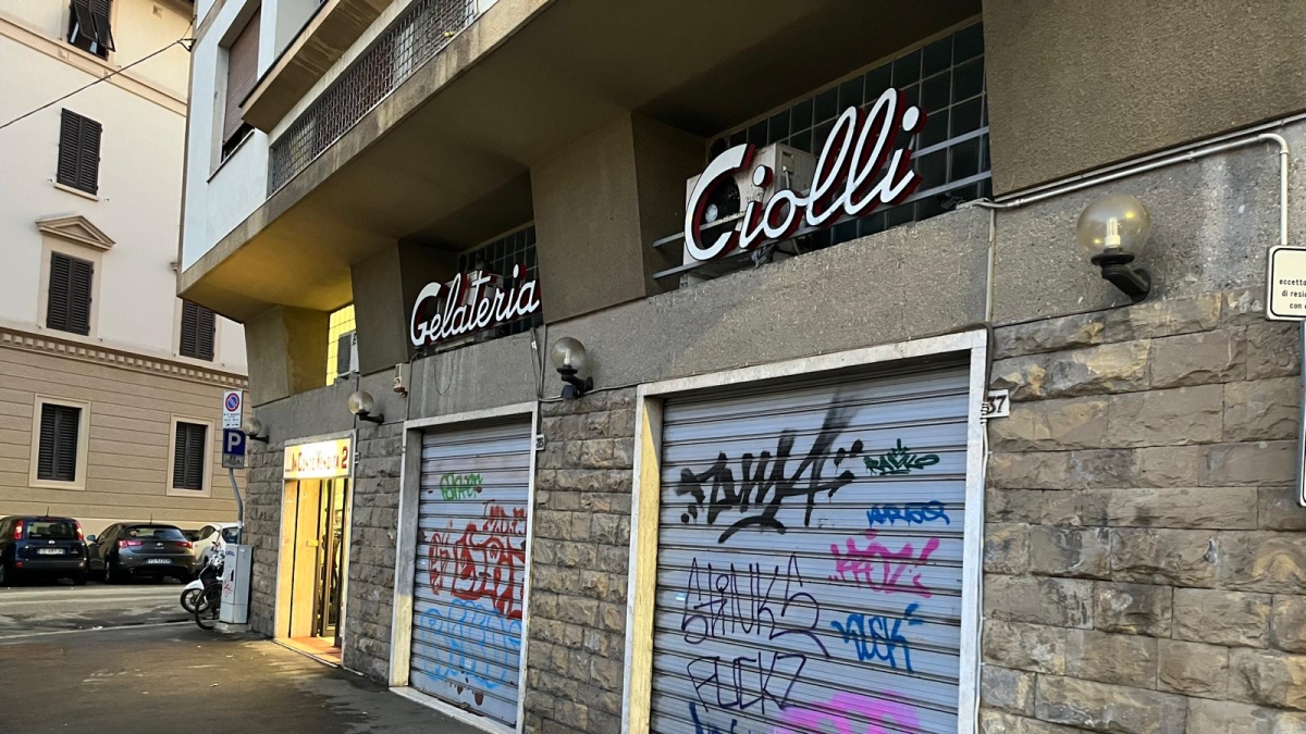 Firenze, a Campo di Marte chiude la storica gelateria Ciolli: «Era qui dagli anni Trenta, come latteria»