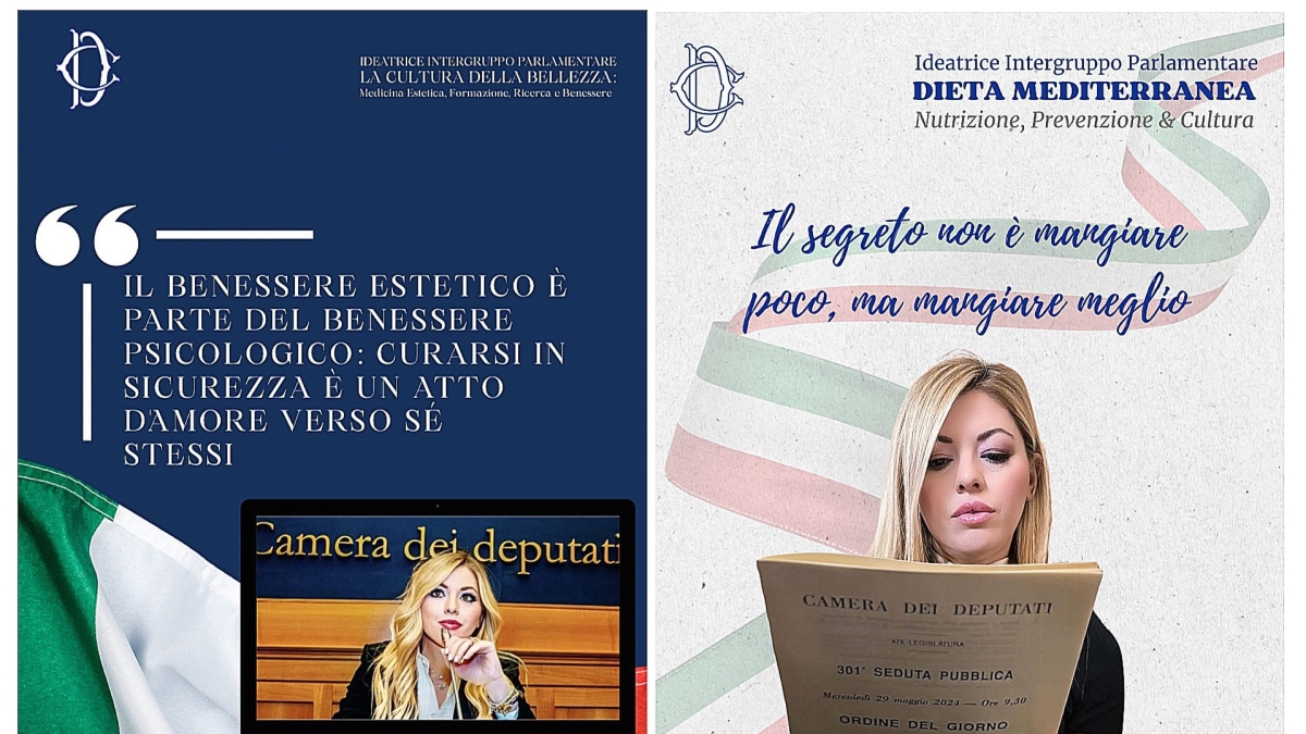 Adopera il logo della Camera per promuovere diete mediterranee, Montecitorio annuncia diffida per Maria Rosaria Boccia. Ma lei: «Non ho ricevuto nulla»