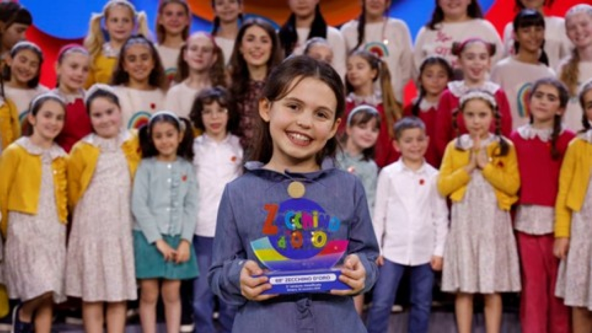 Monza, la vincitrice dello Zecchino d'Oro Emma Dakoli, nove anni: «Lo guardavo a tre anni, dissi a mamma: "Un giorno canterò lì"»