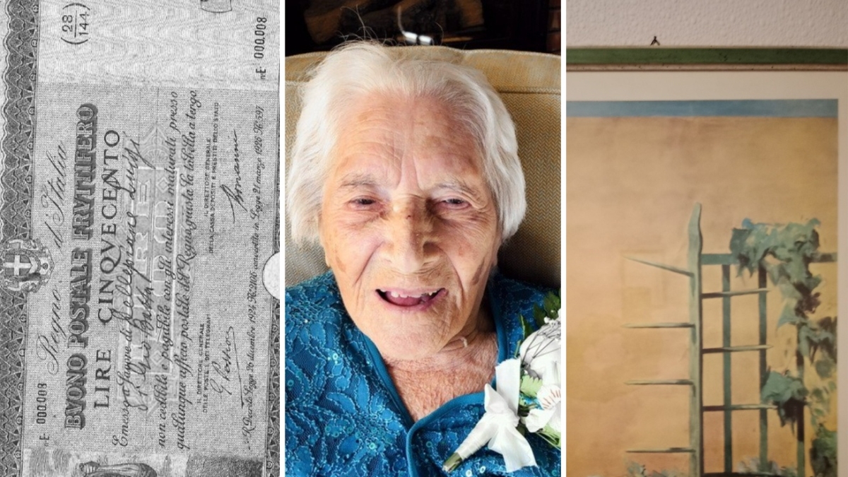 Firenze, ultracentenaria trova un buono postale da 500 lire del 1942 dietro un quadro: oggi vale 48 mila euro