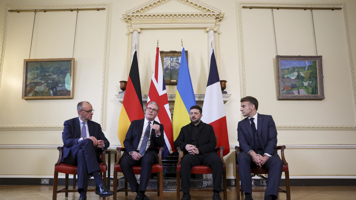 Zelensky a Londra: «Non c