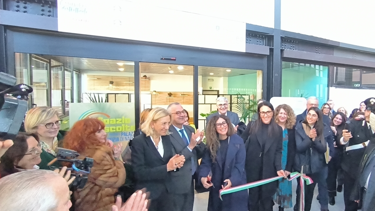 Violenza di genere e usura, al Palazzo di Giustizia di Napoli uno spazio d'ascolto per le vittime più vulnerabili