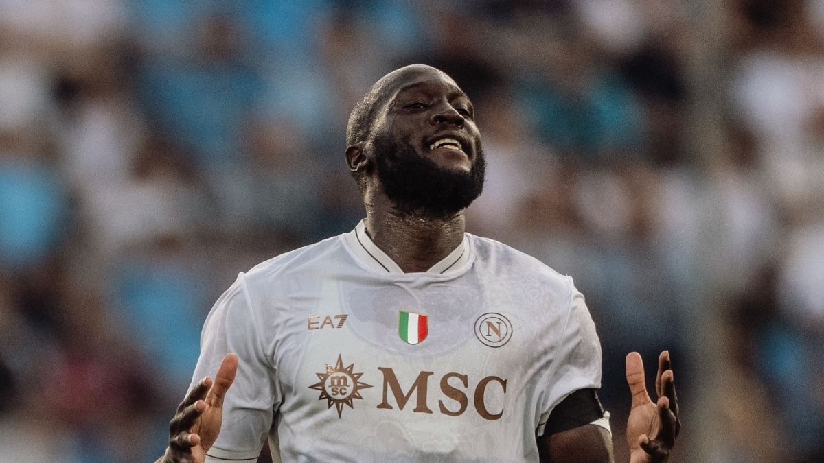 Il Napoli può sorridere, Lukaku si allena e promette: «Ci vediamo presto»