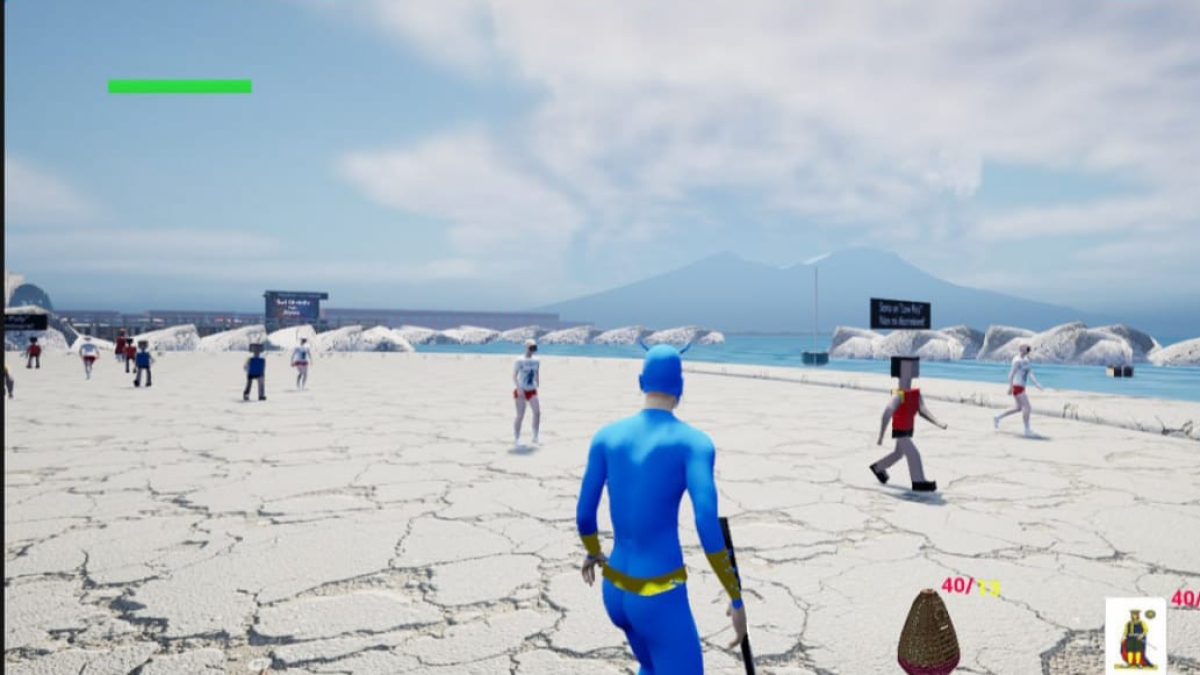 Esce «Napuland», il videogioco ecologista e inclusivo ambientato in città. Il creator Giuseppe Tattoli: «Bisogna combattere i Lutam e salvare Pulcinella»