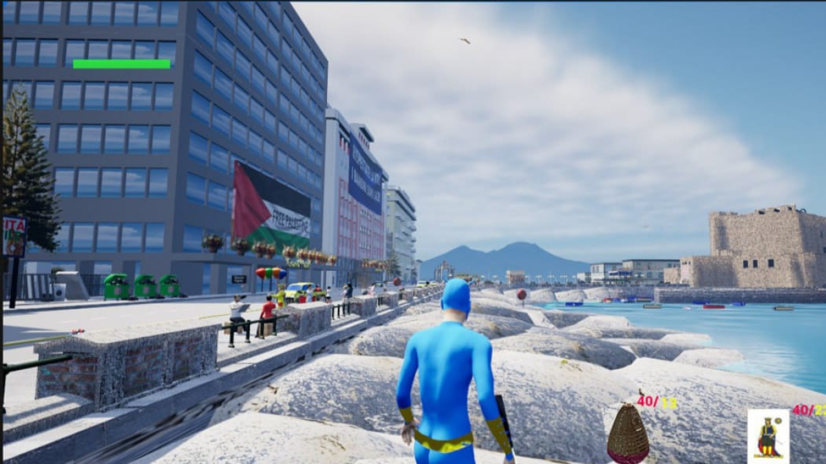 La grafica di «Napuland», il videogioco ambientato (e creato) a Napoli