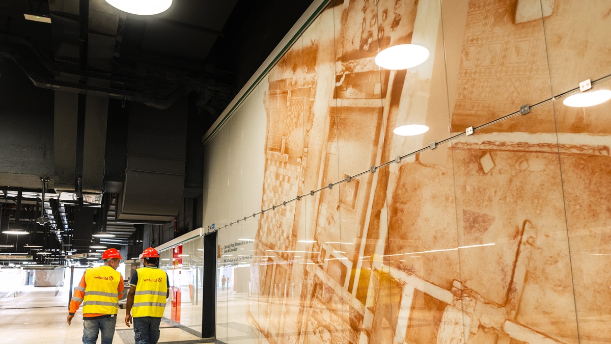 Fermata metro Porta Metronia: le prime immagini
