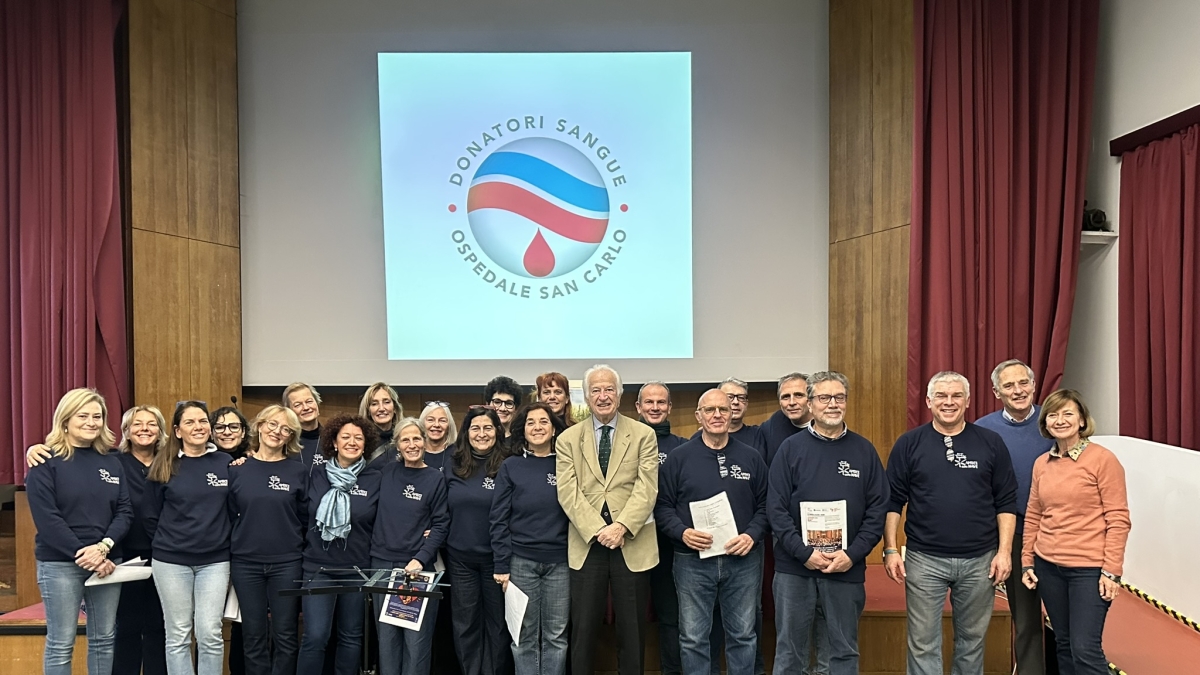 Donatori di sangue, solidarietà all'Ospedale San Carlo con il coro «Amici della Nave» dopo l'incendio a San Vittore