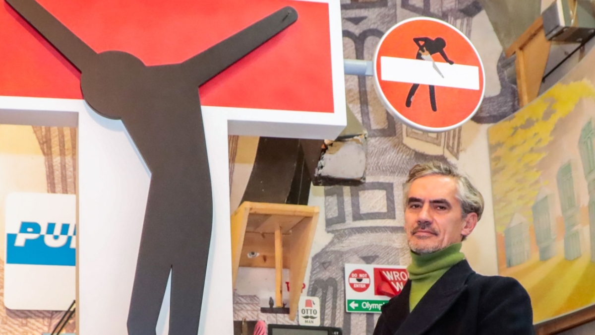Clet prima di Clet: «Così Firenze è diventata la mia opera d’arte»