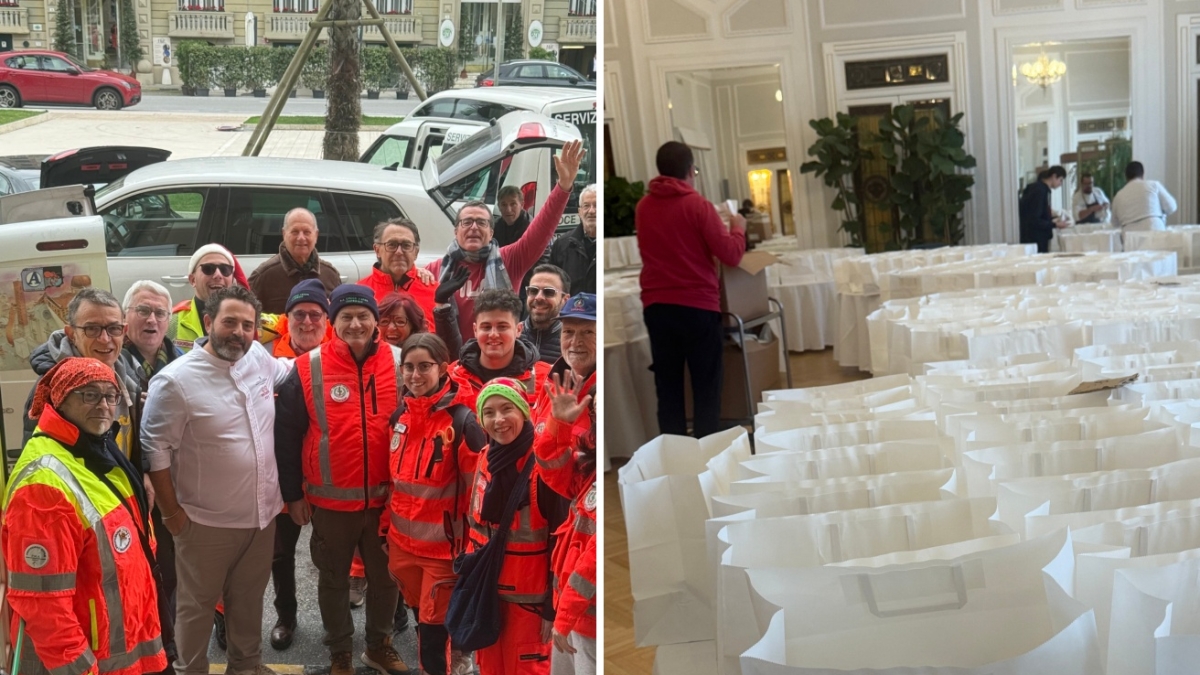 Viareggio, pranzo di Natale «stellato» in regalo a 720 persone in difficoltà
