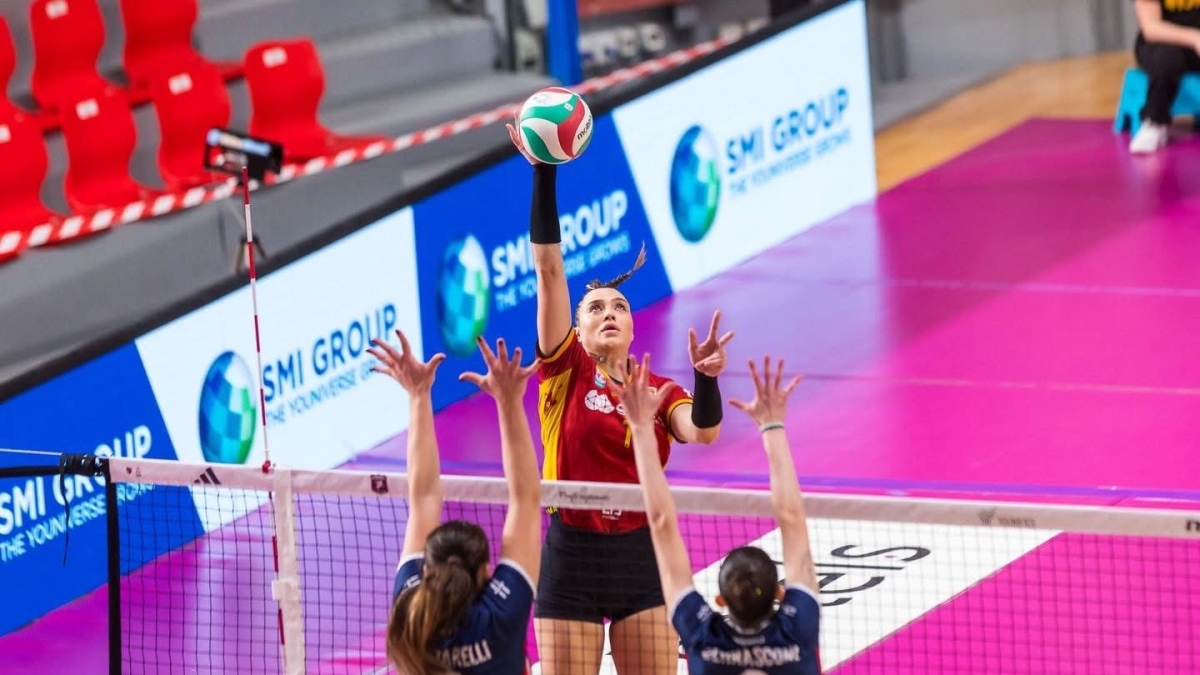 Smi Roma volley-Concorezzo, giallorosse sconfitte 1-3 nella prima partita dell'anno