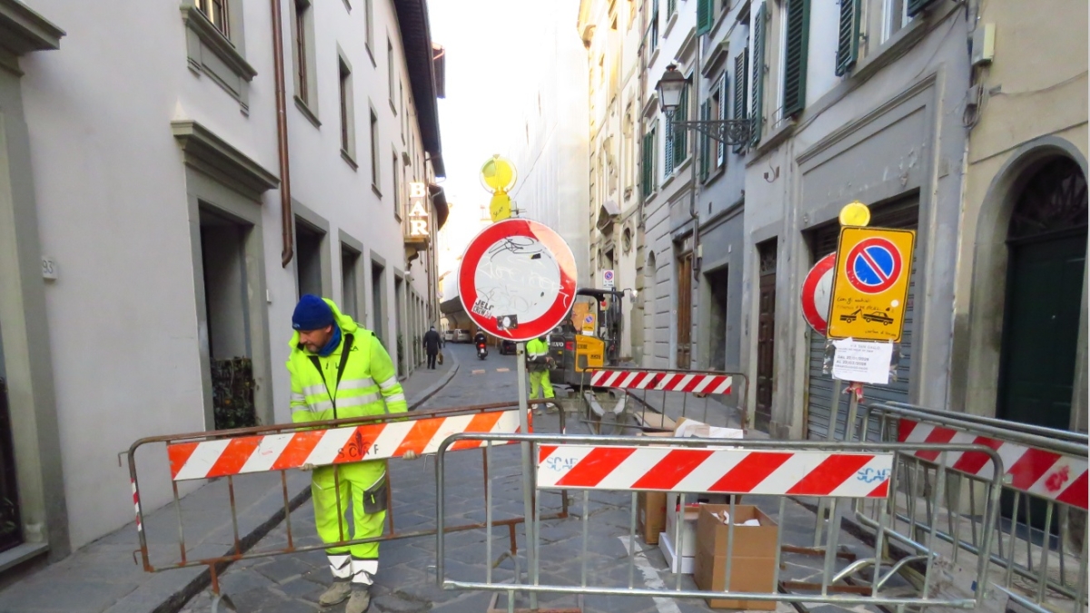Firenze ingolfata non solo dai lavori del tram: in appena due giorni Publiacqua ha aperto 29 cantieri