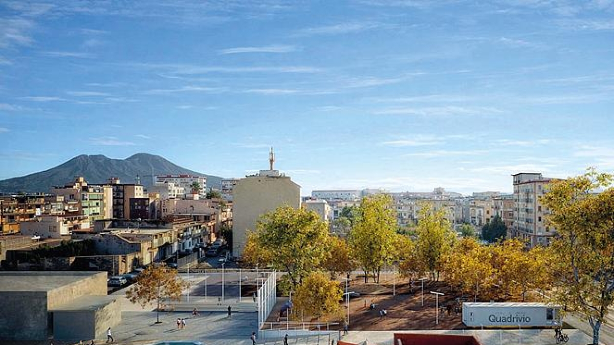 Secondigliano, via ai lavori del Quadrivio: sarà un hub sociale e un polmone verde