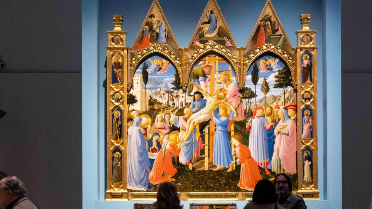 Firenze, 250mila visitatori a Palazzo Strozzi per Beato Angelico: «Mostra da record»