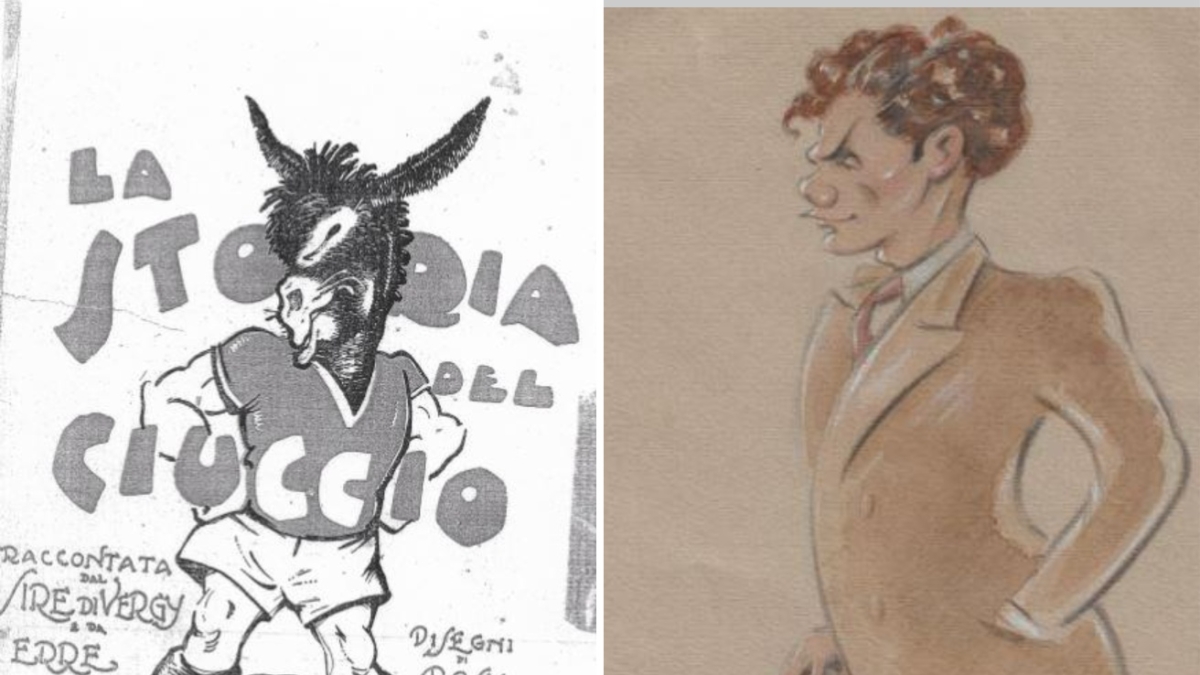 Calcio Napoli, i segreti del Ciuccio: a crearlo fu la fantasia del papà vignettista di Francesco Rosi