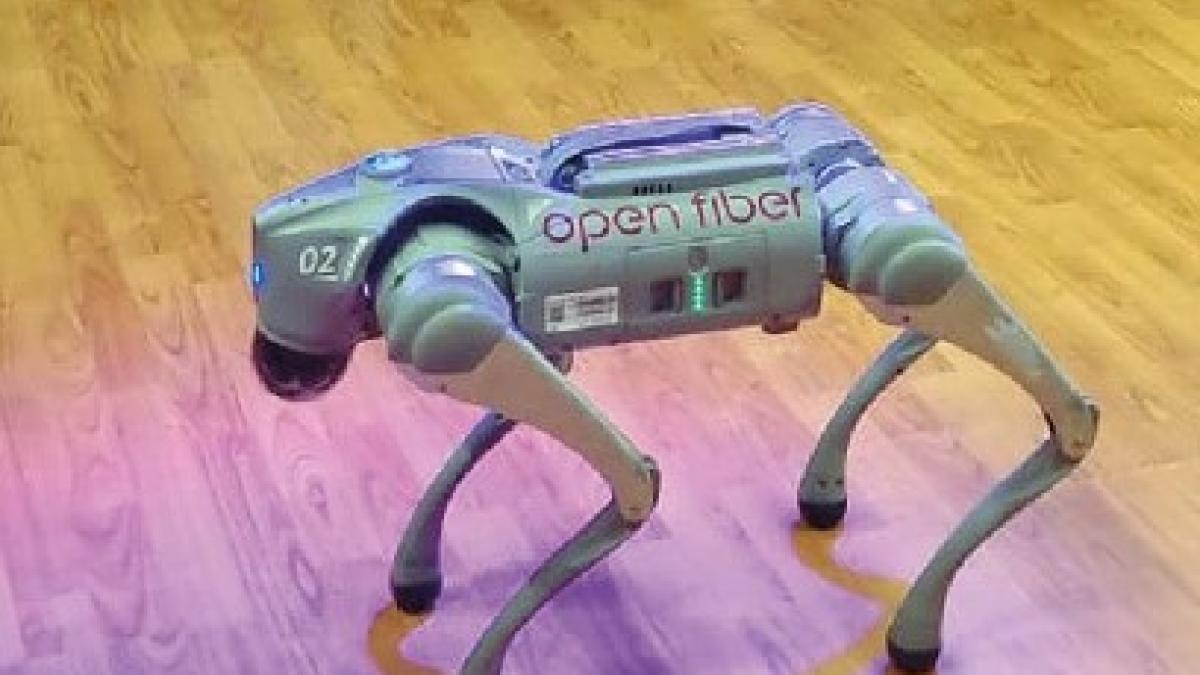 Napoli, cani robot per «fiutare» il futuro