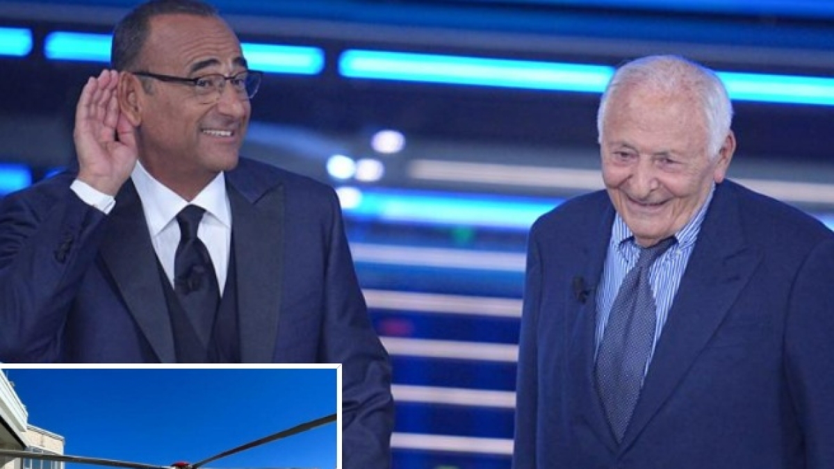 Sanremo, Mogol torna a Roma in elisoccorso e scoppia la polemica. Piantedosi: «Monumento nazionale, gli siamo grati»