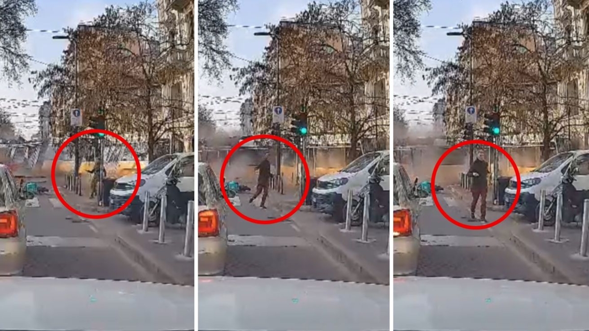 Il giornalista del Corriere: «Ero sulla traiettoria del tram, mi sono salvato perché non guardavo lo smartphone»