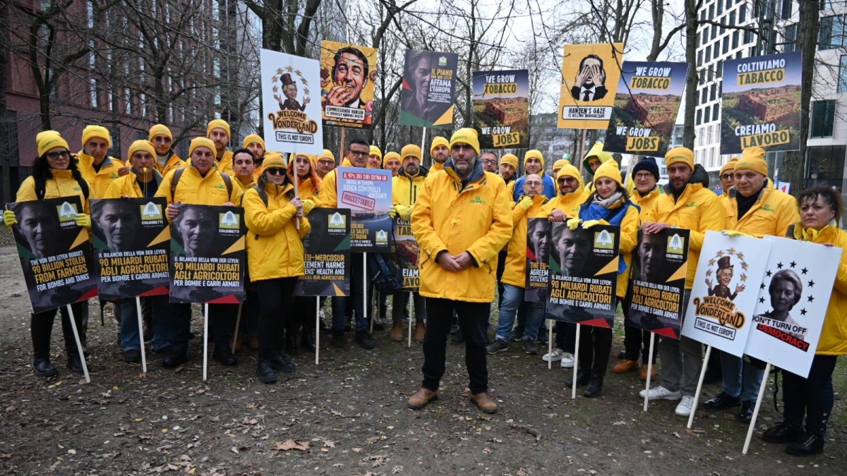Napoli, mercoledì agricoltori in piazza: «Trasparenza in etichetta, basta con il finto made in Italy»